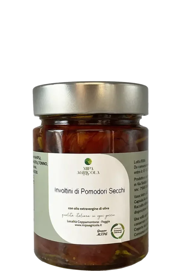 Involtini di Pomodori Secchi in Olio EVO