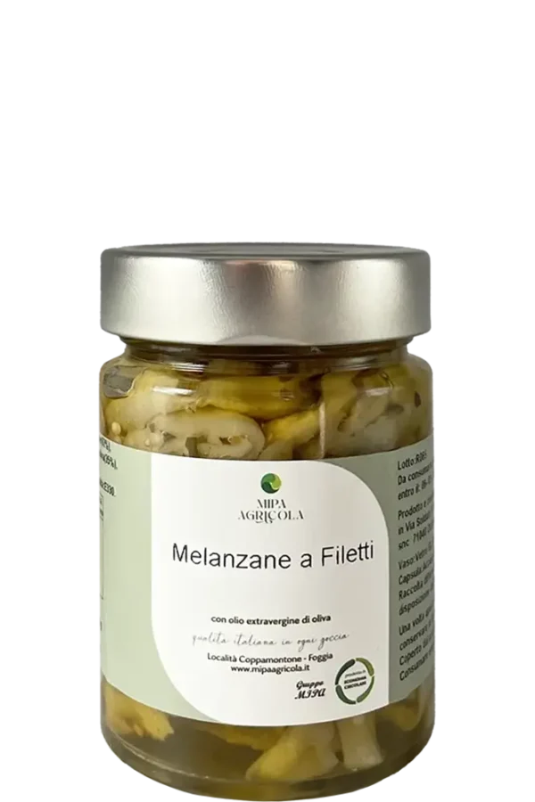 Filetti di Melanzane in Olio EVO